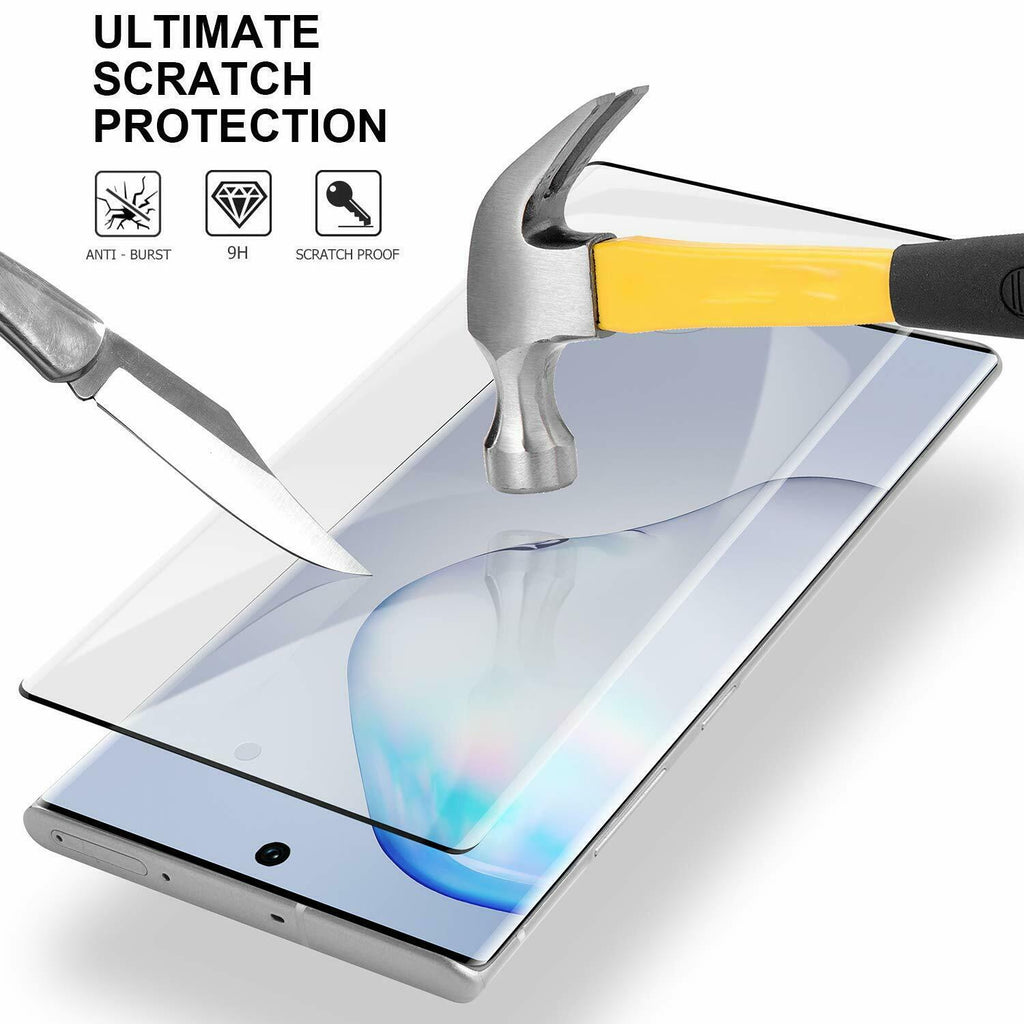 Screen Protector, Full Cover 3D Curved Edge Tempered Glass - AWM74