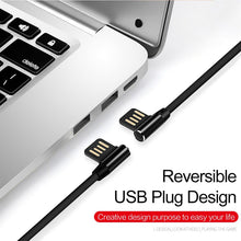 Load image into Gallery viewer, Angle USB Cable, Power USB-C Charger Cord 6ft Type-C - AWR31