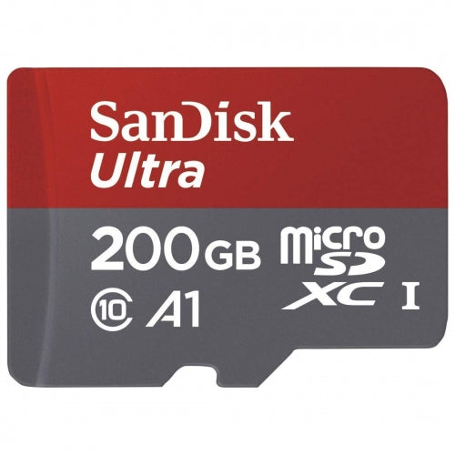 200GB Memory Card, Class 10 MicroSD High Speed Sandisk Ultra - AWV07