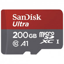 Load image into Gallery viewer, 200GB Memory Card, Class 10 MicroSD High Speed Sandisk Ultra - AWV07