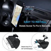 Load image into Gallery viewer, Car Mount, Swivel Holder Magnetic CD Slot - AWC56