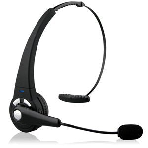 Wireless Headphone, Single Earbud Earphone Mono Headset Hands-free Boom Mic - AWK11
