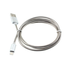 Load image into Gallery viewer, Metal USB Cable, Wire Power Charger Cord 3ft - AWE80
