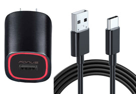 Home Charger,  Power 6ft TYpe-C USB Cable Fast 18W  - AWM94 977-1