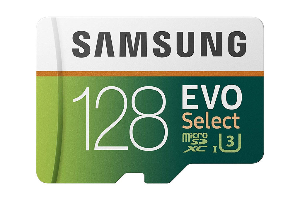 128GB Memory Card, Class 10 MicroSD High Speed Samsung Evo - AWS22