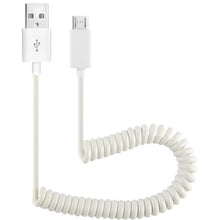 Load image into Gallery viewer, USB Cable, Cord Charger MicroUSB Coiled - AWK04