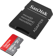 Load image into Gallery viewer, 400GB Memory Card, Class 10 MicroSD High Speed Sandisk Ultra - AWL80