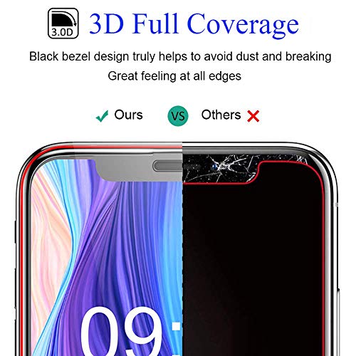 3 Pack Screen Protector, Full Cover 3D Curved Edge Matte Ceramics - AW3F57