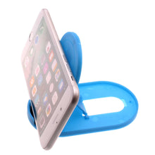 Load image into Gallery viewer, Fold-up Stand, Desktop Travel Holder Blue - AWZ17
