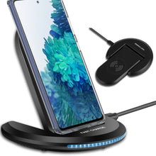 Load image into Gallery viewer, Wireless Charger, 2-Coils Stand Folding 15W Fast - AWA82