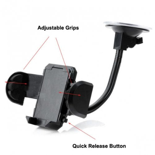 Car Mount, Cradle Glass Holder Windshield - AWC08