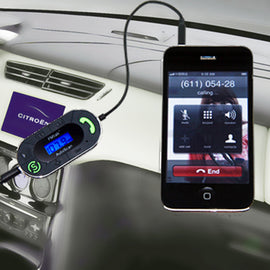 FM Transmitter, Adapter Hands-free AutoScan Car Stereo - AWF77