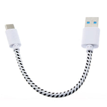 Load image into Gallery viewer, Short USB Cable, Wire Power Charger Cord Type-C - AWS39