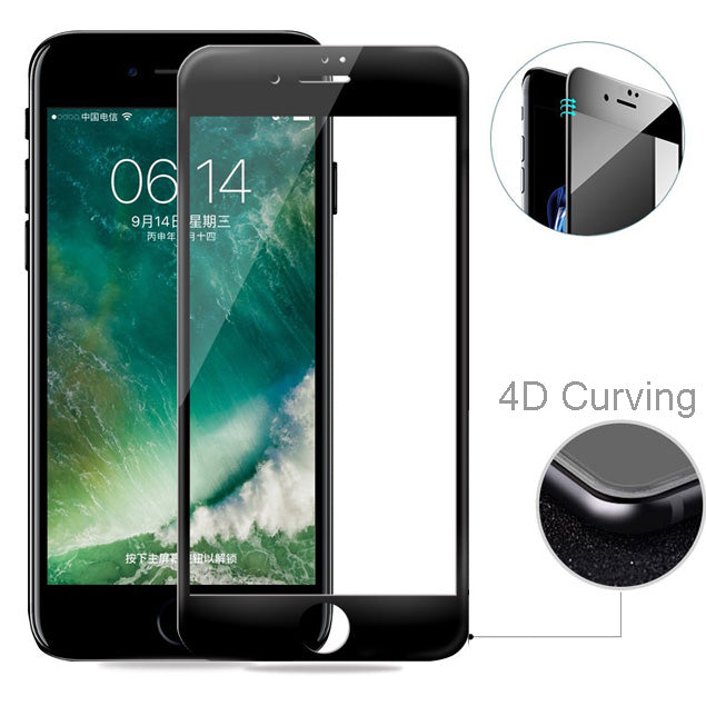 Screen Protector, Full Cover Curved Edge 4D Touch Tempered Glass - AWS71