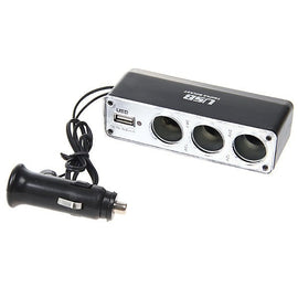 Car Charger Splitter, Adapter Power USB Port DC Socket - AWD83
