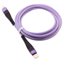 Load image into Gallery viewer, Purple 6ft PD Cable, Power Wire Fast Charger Long Cord USB-C - AWA96