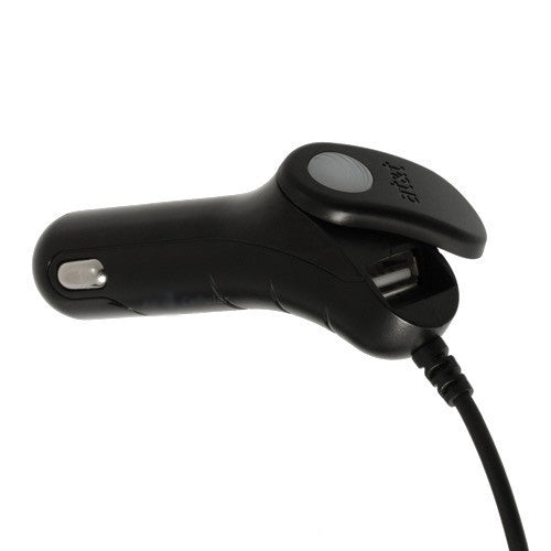Car Charger, DC Socket Cable Coiled USB Port - AWJ20
