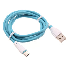 Load image into Gallery viewer, 4ft USB-C Cable, Wire Power Charger Cord Blue - AWE13