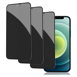 3 Pack Privacy Screen Protector., Anti-Peep Anti-Spy Curved Tempered Glass - AW3G28