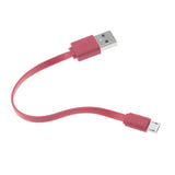 Short USB Cable, Power Cord Charger MicroUSB - AWA58