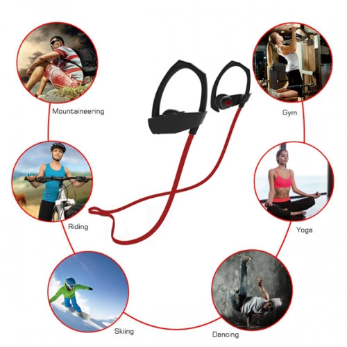 Wireless Headset, Neckband With Microphone Earphones Sports - AWM92