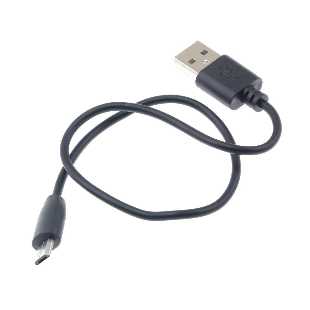 Short USB Cable, Cord Charger MicroUSB 1ft - AWM88
