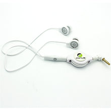 Load image into Gallery viewer, Retractable Earphones, Handsfree Headset Hands-free Headphones - AWB72