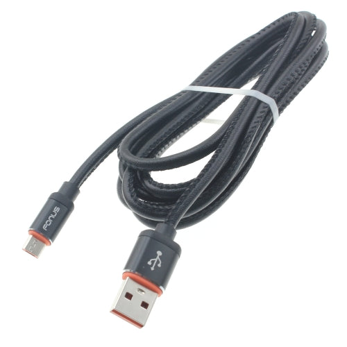 6ft USB Cable, Wire MicroUSB Fast Charge Power Cord - AWM25