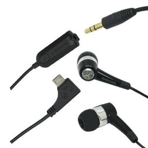 Wired Earphones, Headset MicroUSB Handsfree Mic Headphones - AWM23