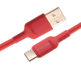 6ft USB-C Cable,  Wire Power Charger Cord Red  - AWC15 1423-1