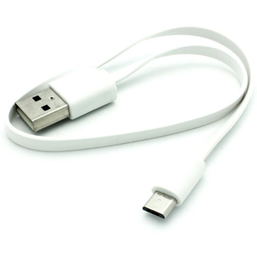 Short USB Cable, Cord Charger MicroUSB 1ft - AWG89