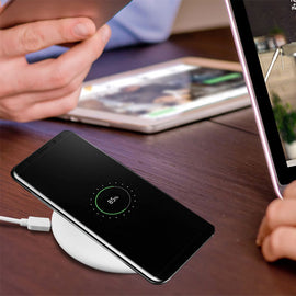 Wireless Charger, Slim Charging Pad 7.5W and 10W Fast - AWZF49