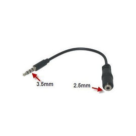 Headphone Adapter, Converter Jack Earphone 2.5mm to 3.5mm - AWS06