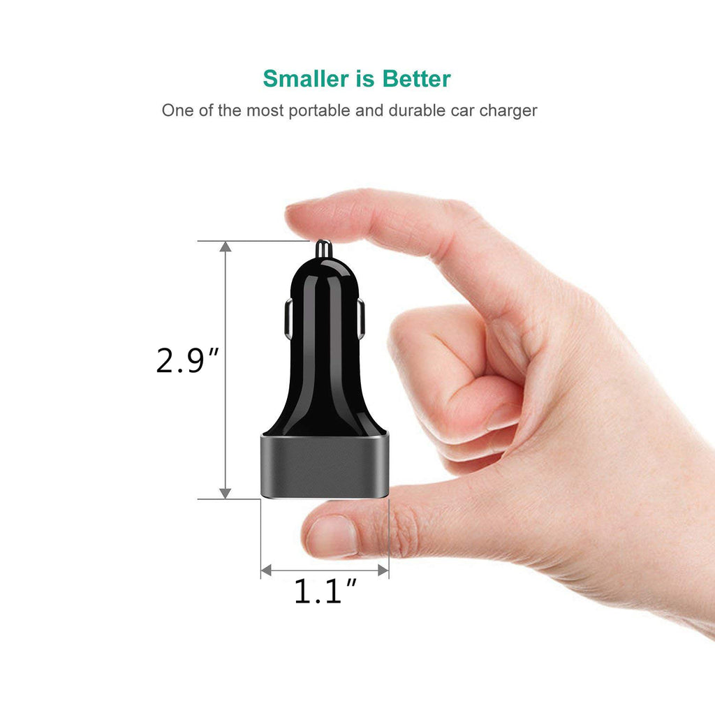 Quick Car Charger, Power Type-C PD 2-Port USB 36W - AWS40