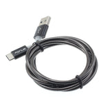 Metal USB Cable, Power Charger Cord Type-C 3ft - AWE82