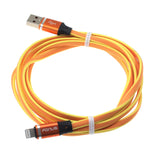 6ft USB Cable, Wire Power Charger Cord Orange - AWL98