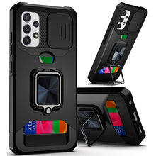 Load image into Gallery viewer, Hybrid Case Cover, Shockproof Card Slot Kickstand Metal Ring - AWZ63