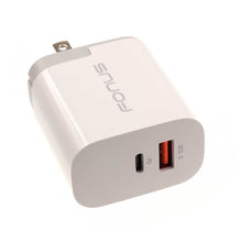 Load image into Gallery viewer, Fast Home Charger, Travel Type-C Port 2-Port USB 36W - AWG65