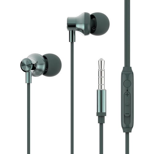 Wired Earphones, Headset Handsfree Mic Headphones Hi-Fi Sound - AWD75