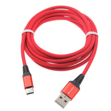 Load image into Gallery viewer, Red 6ft USB-C Cable, Wire Power Charger Cord Type-C - AWK59