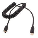 Coiled Cable, Cord Charger Fast USB-C to TYPE-C - AWD26