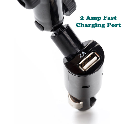 Car Mount, USB Port DC Socket Holder Charger - AWM50