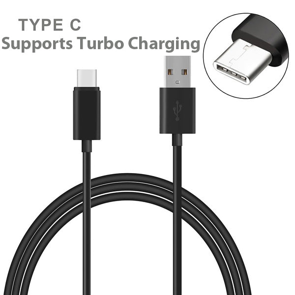 Car Charger, Type-C 6ft Cable USB Port 18W Fast - AWK42