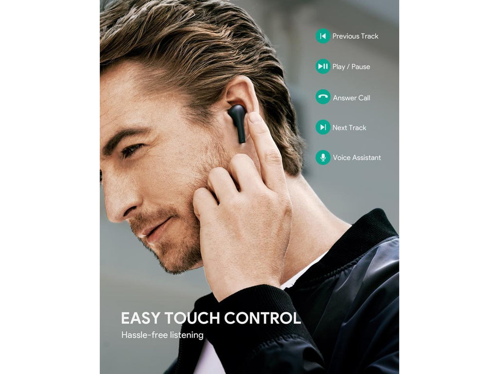 TWS Earphones, True Stereo Headphones Earbuds Wireless - AWZ76