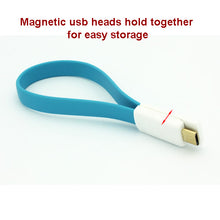 Load image into Gallery viewer, Short USB Cable, Power Cord Charger MicroUSB - AWM77
