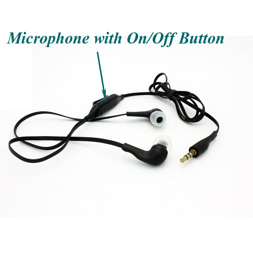 Wired Earphones, Headset 3.5mm Handsfree Mic Headphones - AWJ24