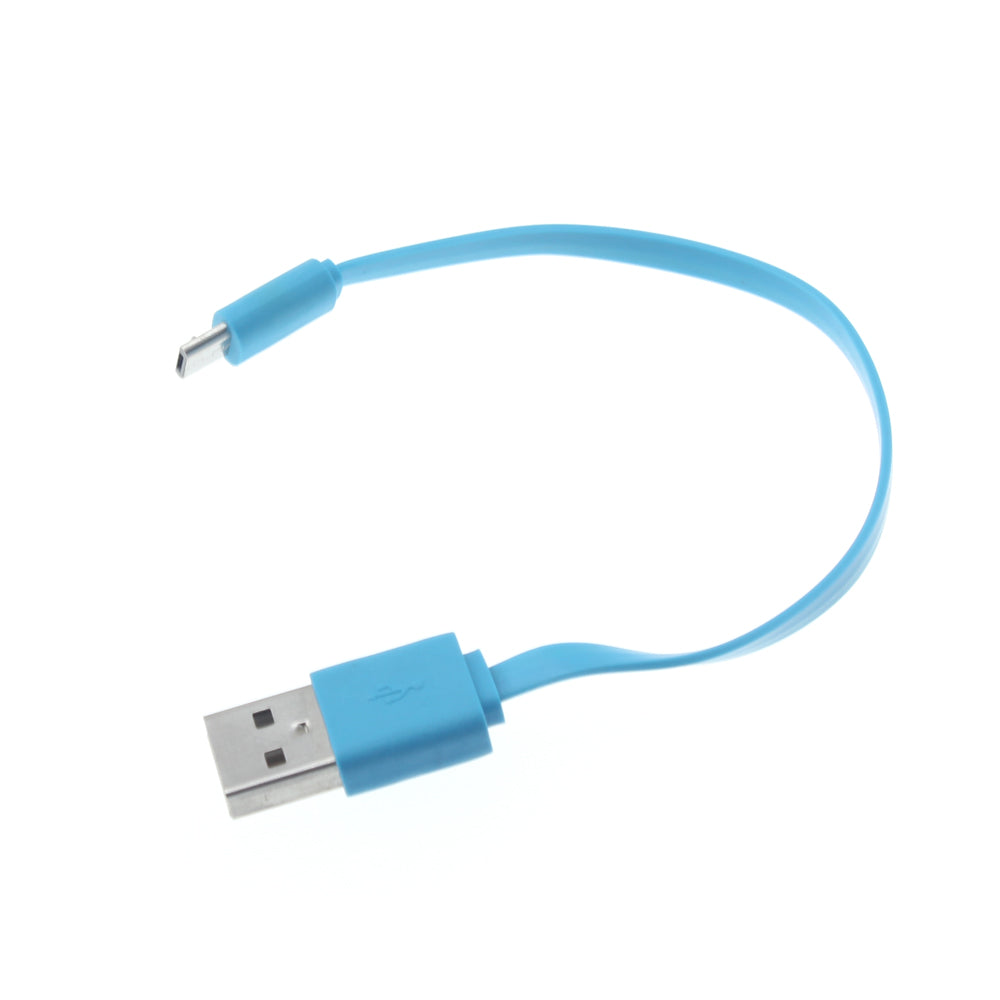 Short USB Cable, Power Cord Charger MicroUSB - AWE77