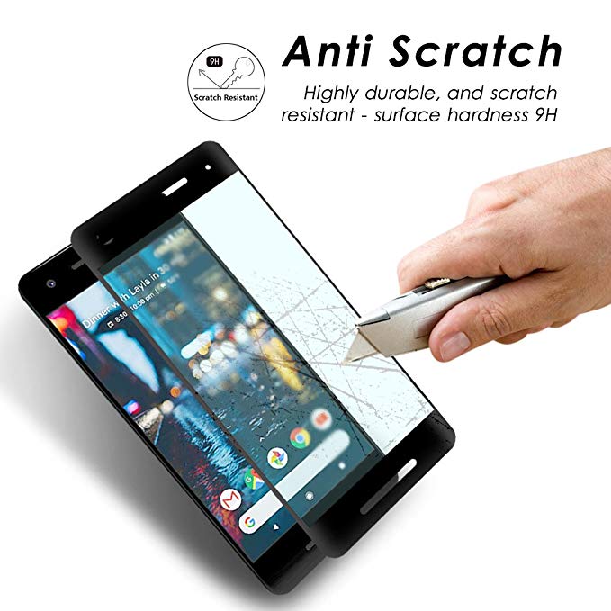 Screen Protector, Full Cover Curved Edge 5D Touch Tempered Glass - AWR53