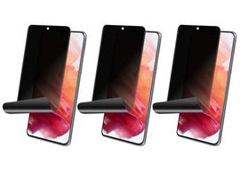 3 Pack Privacy Screen Protector, Anti-Spy Anti-Peep Fingerprint Works TPU Film - AW3Z24