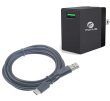 Load image into Gallery viewer, Quick Home Charger, Cord Power 6ft USB Cable 18W - AWR44